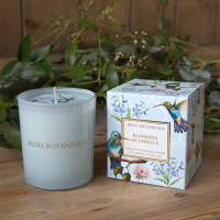 Scented Candle - Add a scented candle to your floral gift.  Irish Botanicals handmade 100% natural wax candles make a wonderful gift.  Candles come in a large glass jar 235g in a selection of botanical fragrances. Add a diffuser or candle tin with our deluxe or luxury selection.