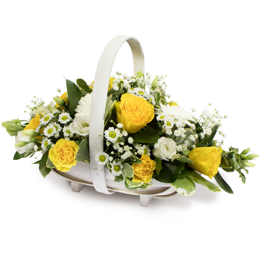 Sympathy Basket Arrangement